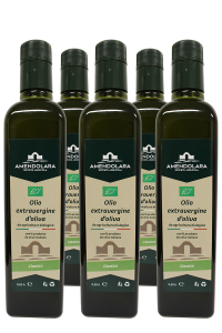 Confezione 12 Bottiglie Olio Extravergine di Oliva Bio “Classico”