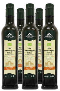 Confezione 12 bottiglie Olio Extravergine di Oliva Bio “Ogliarola”