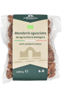 Mandorle biologiche sgusciate 5 x 200 g