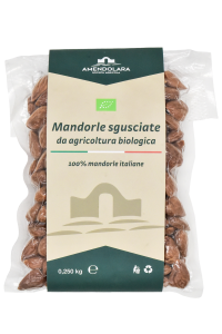 Mandorle biologiche sgusciate 4 x 250 g